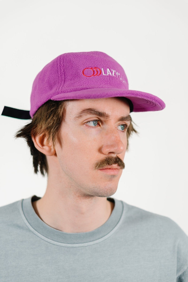 Microfleece Dad Hat - Purple - Lazy Sun