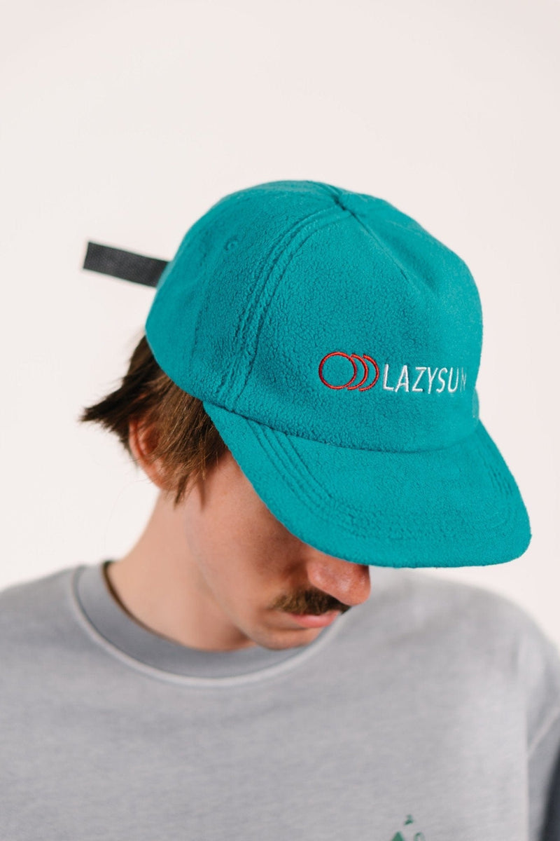 Microfleece Dad Hat - Teal - Lazy Sun