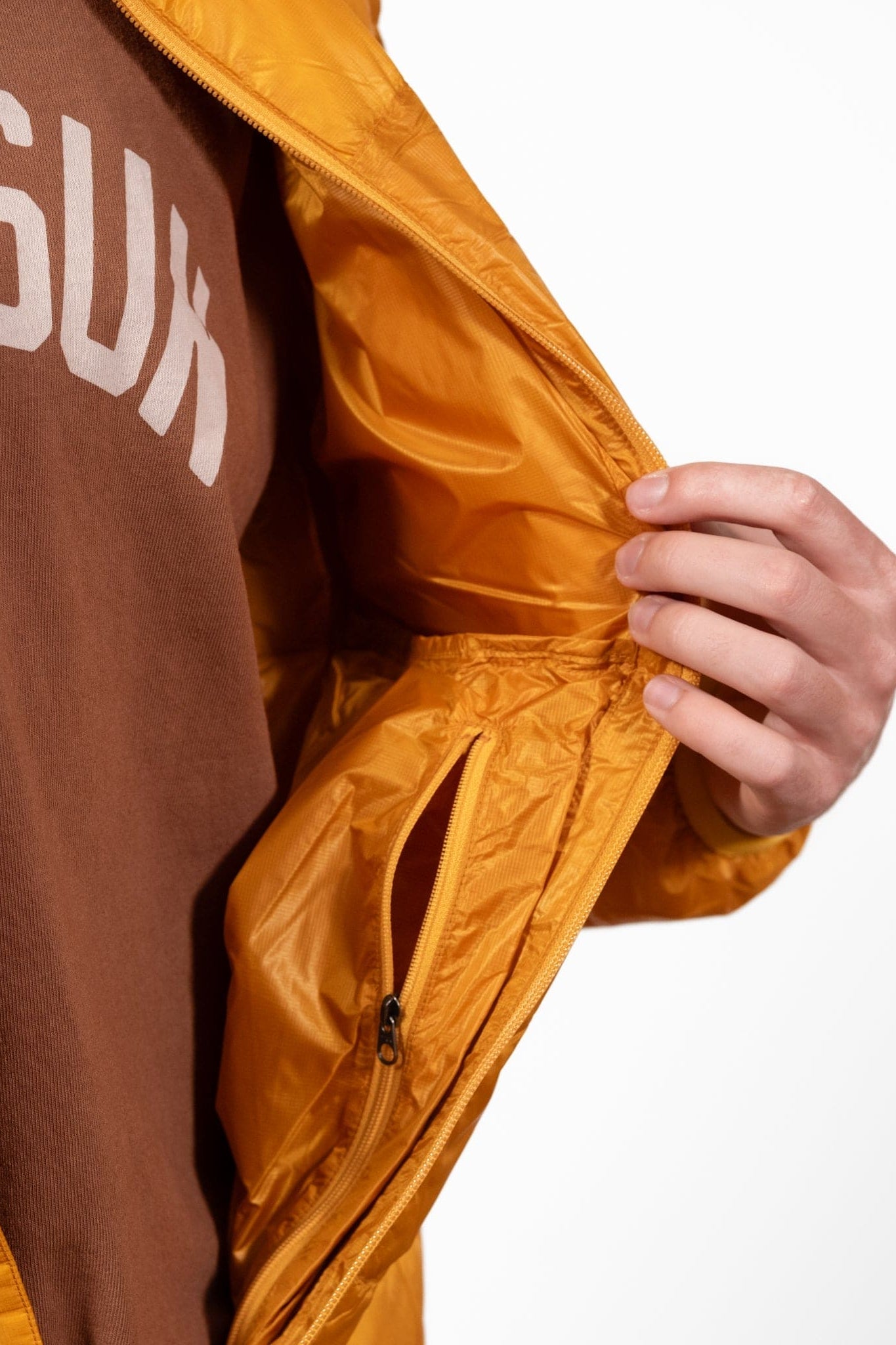 Mountain Lodge Down Jacket - Yellow - Lazy Sun