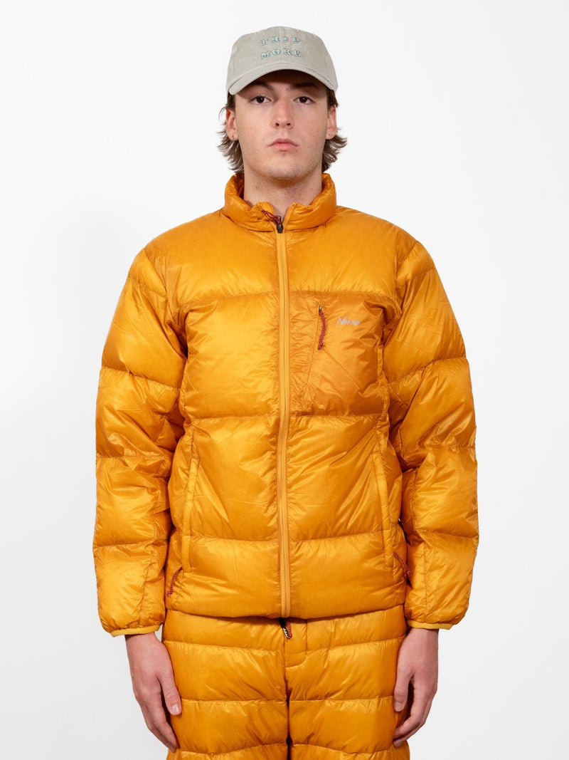 Mountain Lodge Down Jacket - Yellow - Lazy Sun