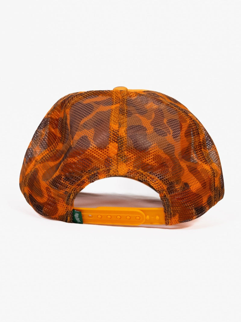 Mountain Trucker - Orange Camo - Lazy Sun