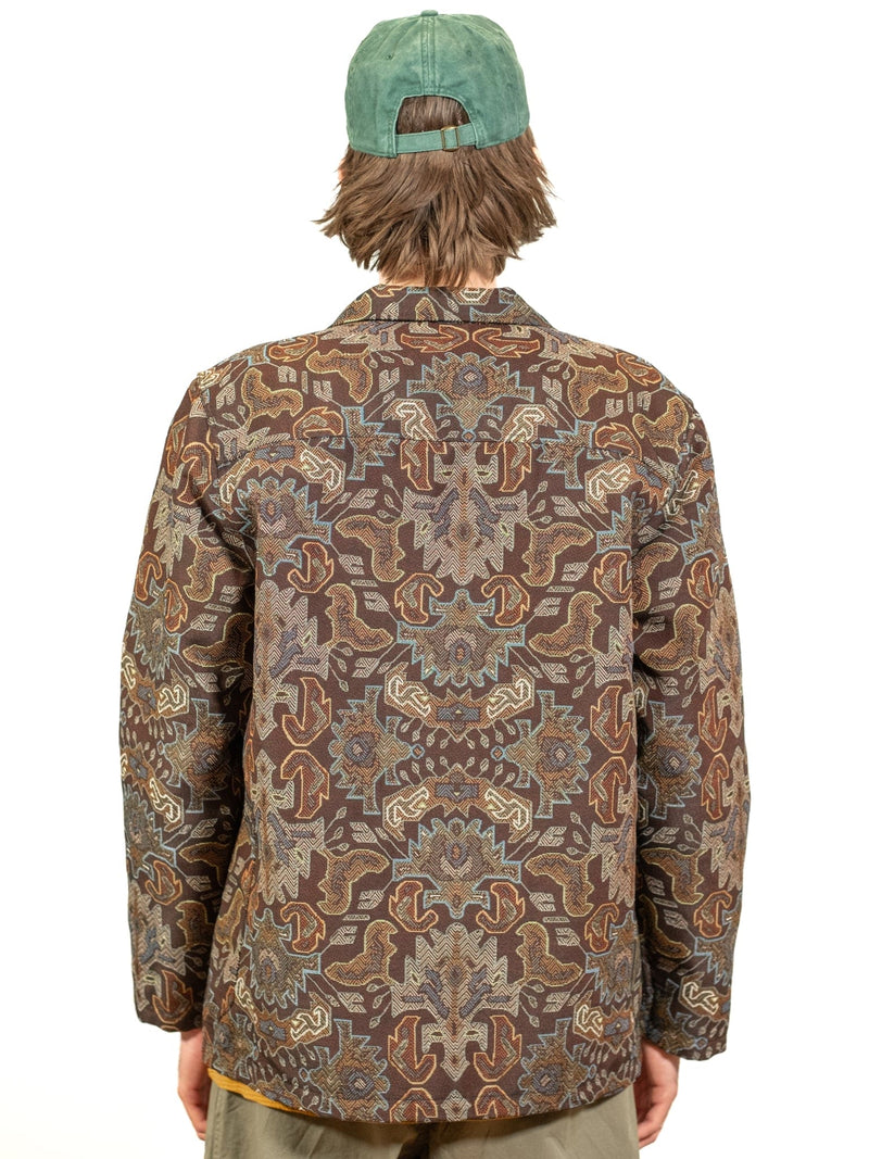 Ormiston Jacket - Wine Jacquard - Lazy Sun