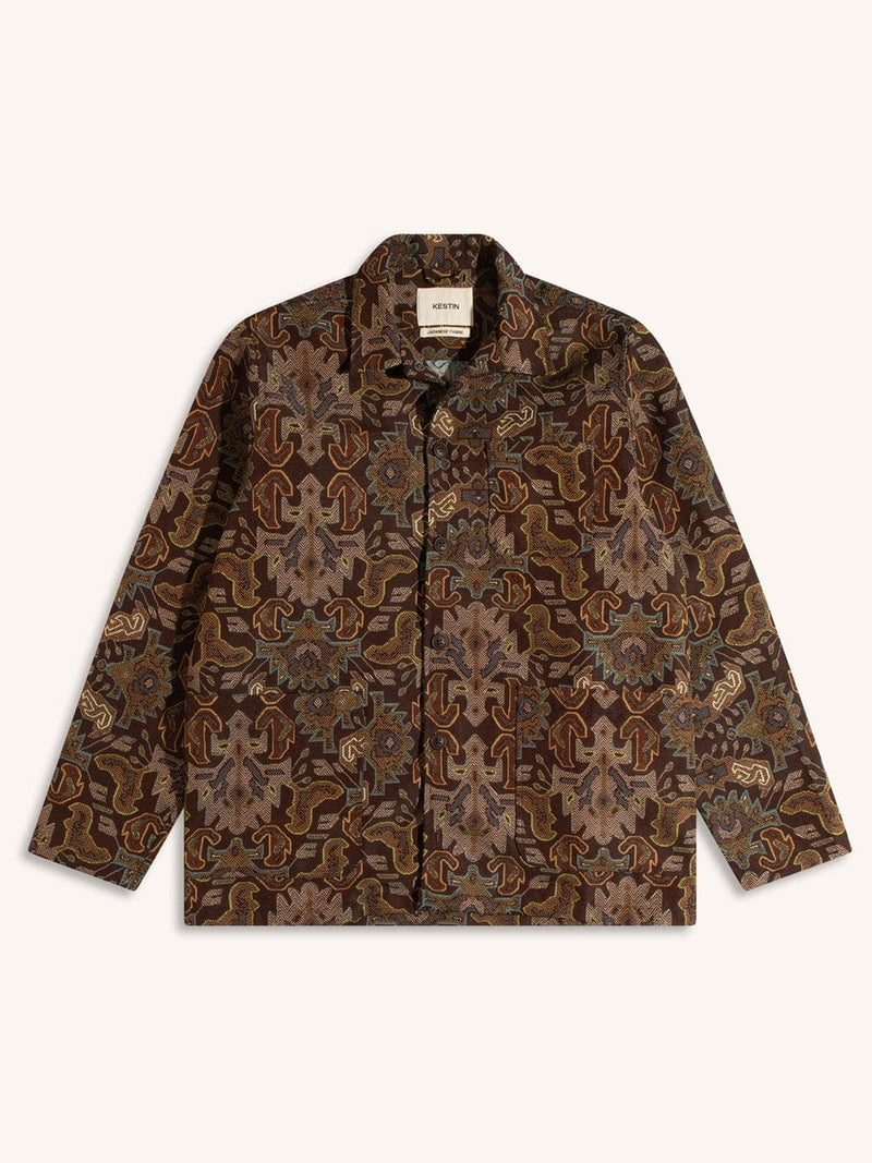 Ormiston Jacket - Wine Jacquard - Lazy Sun