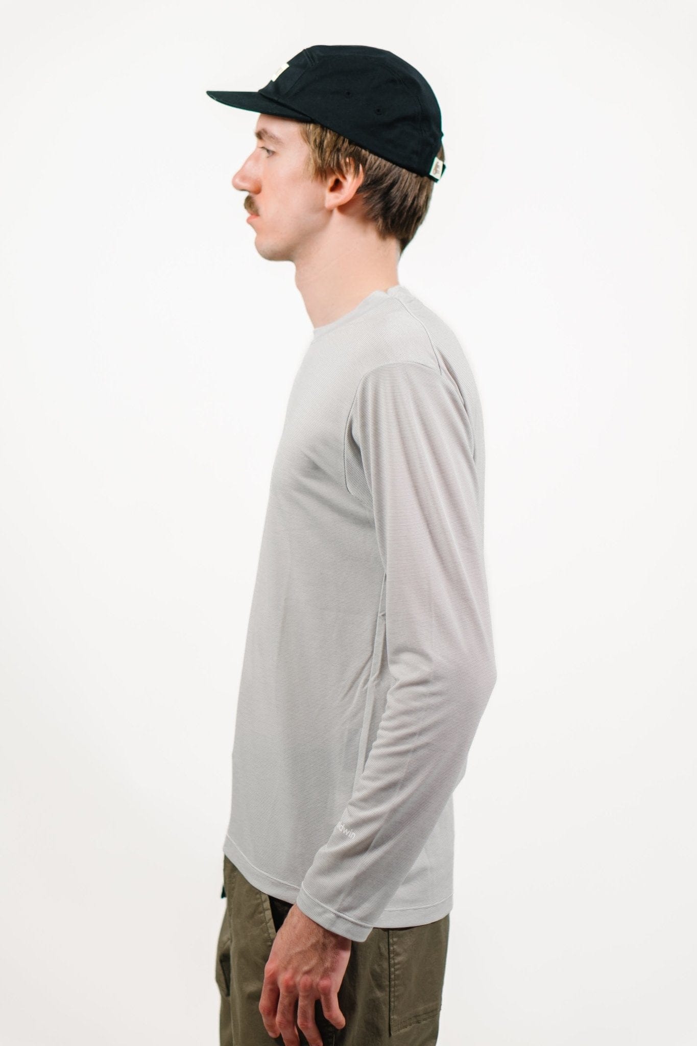Polartec Delta Long Sleeve T Shirt Light Gray - Lazy Sun