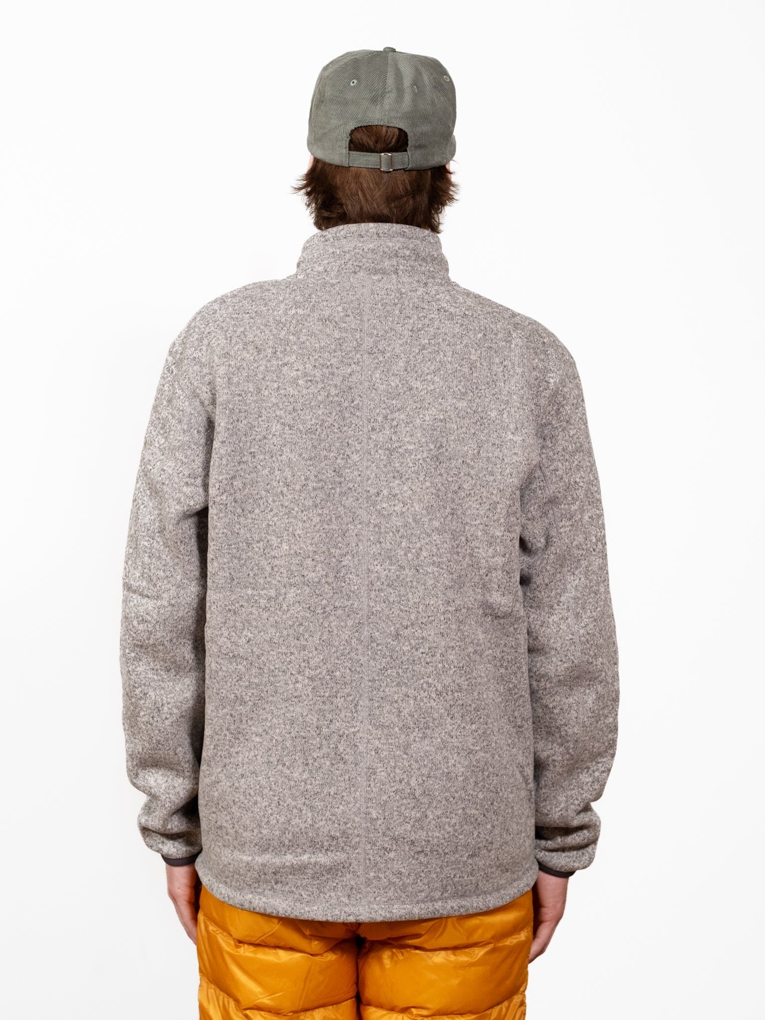 Polartec Fleece Zip Blouson - Grey - Lazy Sun