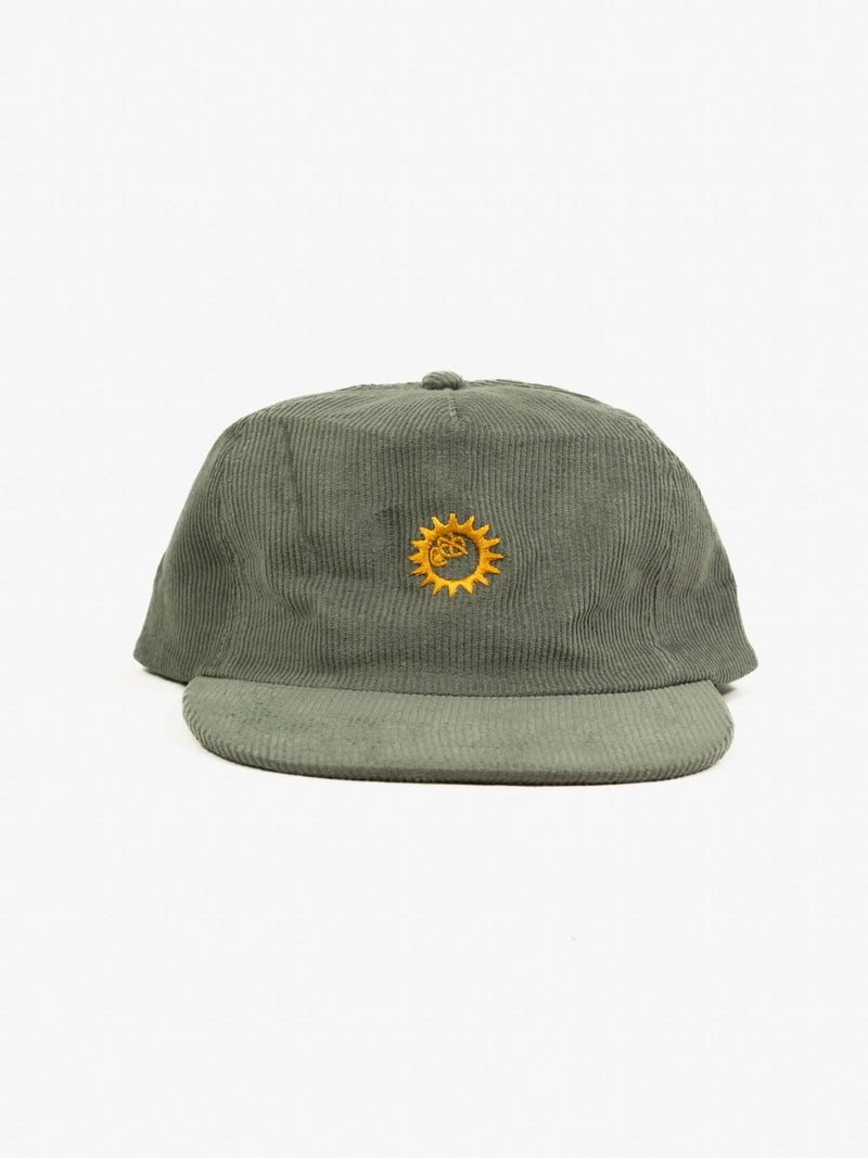 Sonny Corduroy Hat - Moss Green - Lazy Sun