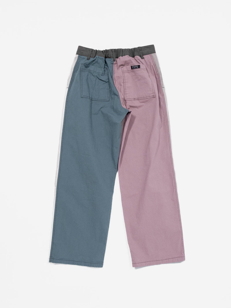 Wide Tuck Pants - Berry Mix - Lazy Sun